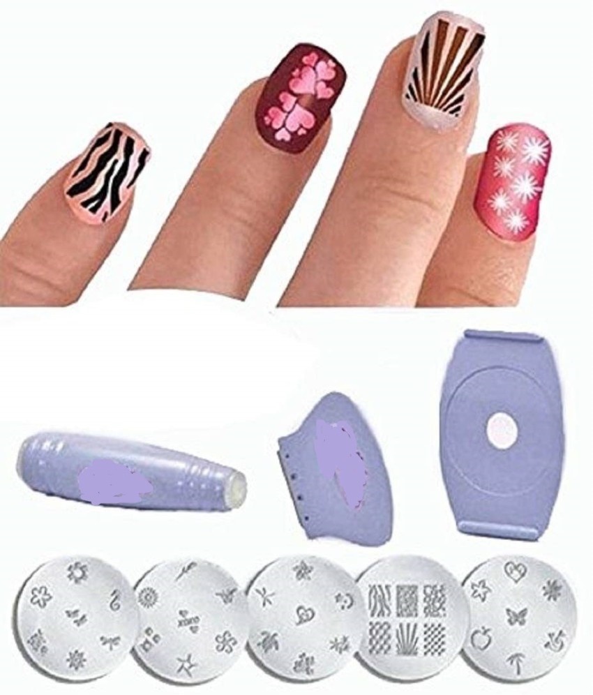 gustave 3D Nail Art Stamping Kit, 3D Nail Art Tools with Pen & Brush  Painting Polish - Price in India, Buy gustave 3D Nail Art Stamping Kit, 3D Nail  Art Tools with
