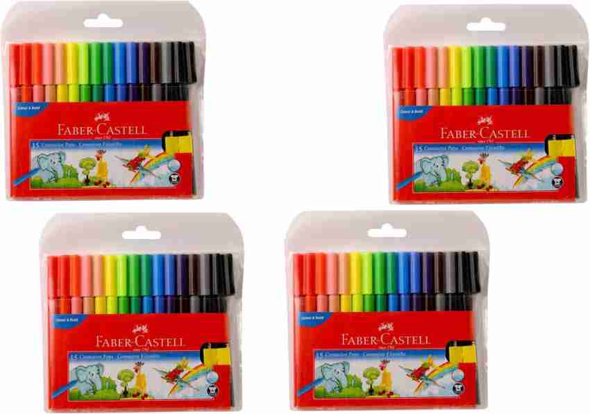 spincart 48 Pieces Sketch Pen Set Washable Water