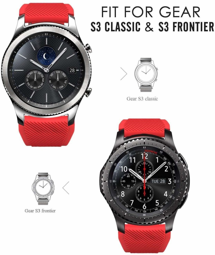 Samsung gear s3 sales frontier red strap