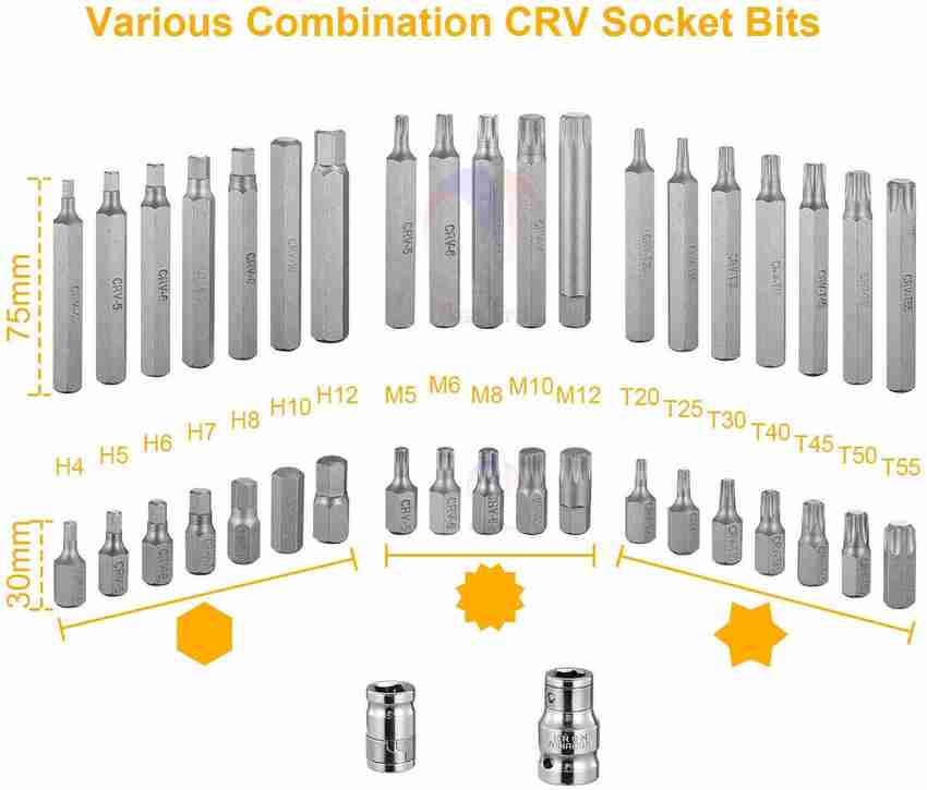 Allen key socket sizes online