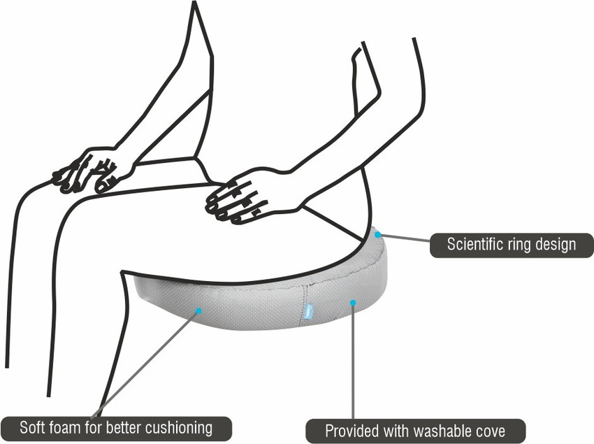 Vissco activeair hot sale round ring pillow