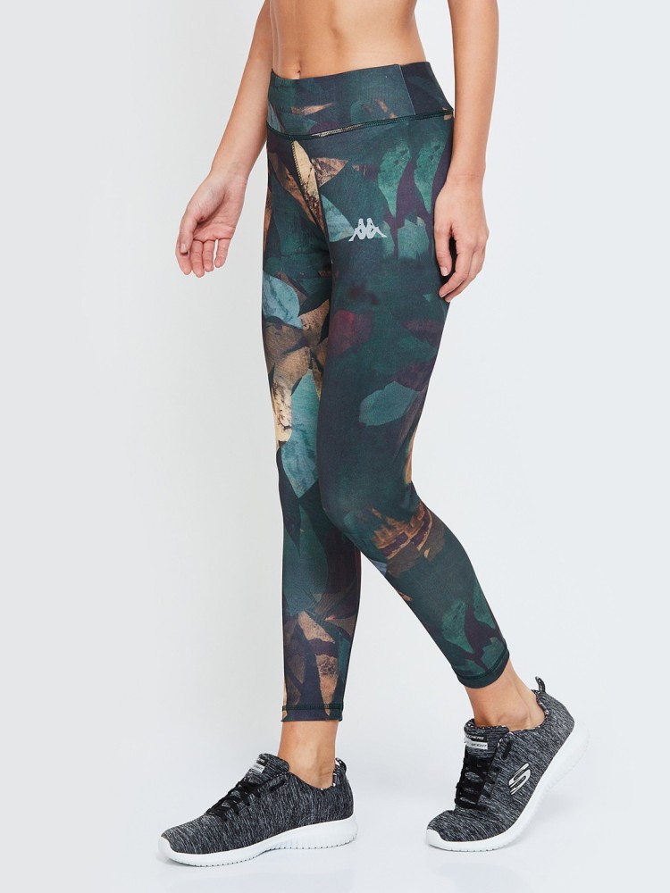 KAPPA Green Printed Tights