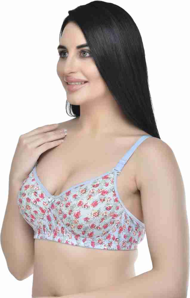 Buy FASHARIOUS Women's Daily use Printed Bra Panty Set Full Coverage Non  Padded Printed Lingerie Set with Adjustable stap Bra Panty Set for Womens  Combo Pack of 3 (40, Multicolor 1) at