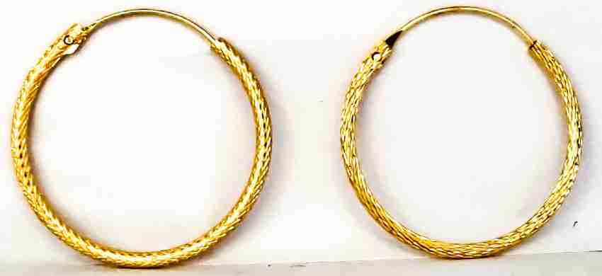 Round Hanging 29gm Oxidized Brass Fashion Earrings at Rs 39/pair in Rajkot