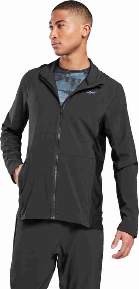 Reebok running sales jacket mens