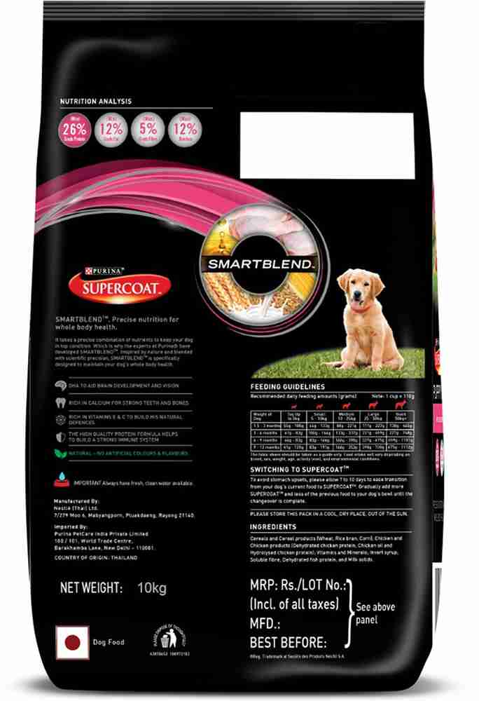 Best price supercoat dog hot sale food