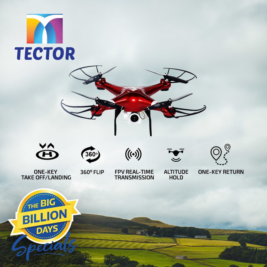 Tector x52 drone on sale flipkart