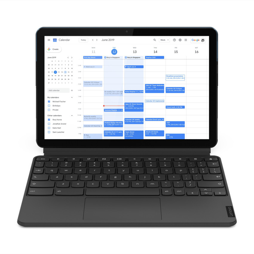 Lenovo Ideapad Duet Chromebook 4 GB RAM 128 GB ROM 10.1 inch 