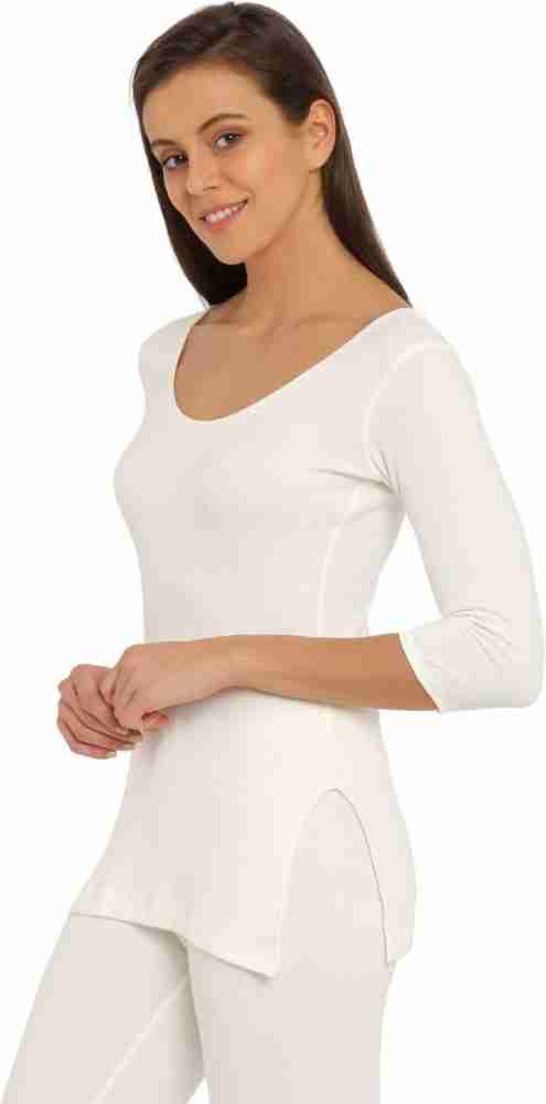 JOCKEY 2520 Women Pyjama Thermal - Buy White JOCKEY 2520 Women