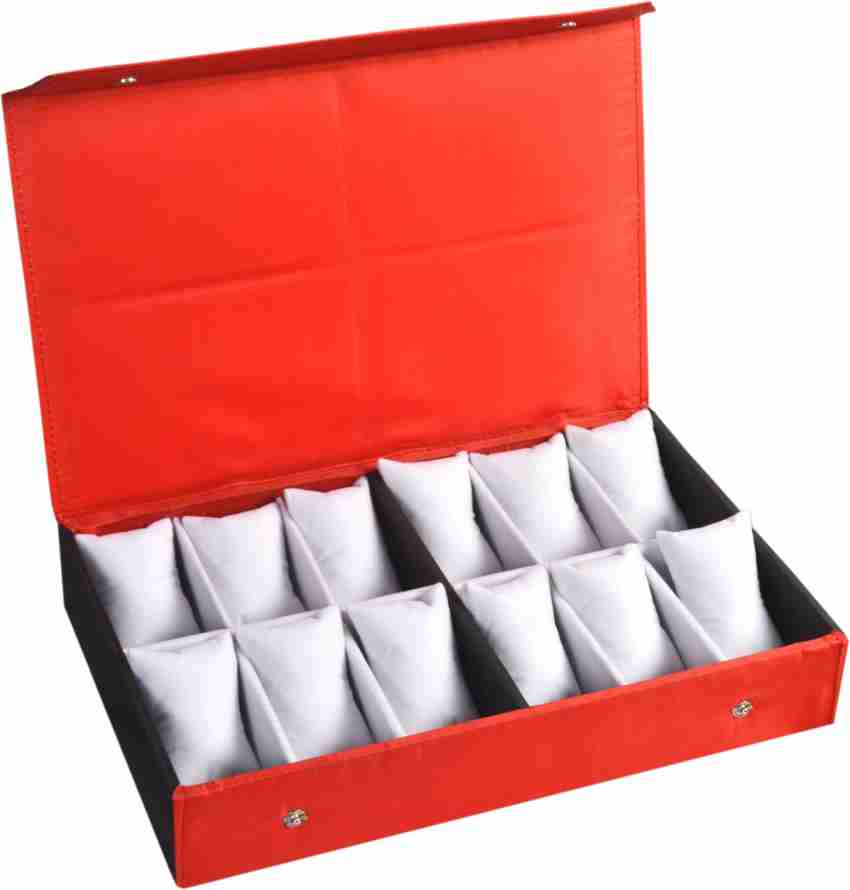 Tea Box Wood Storage Organizer Tea Bags 250+, 12 Compartments