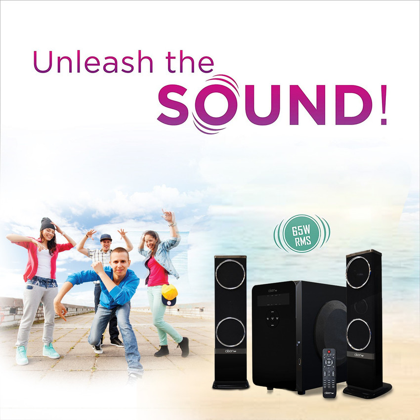 Buy AISEN 65W RMS 2.1 Channel Convertible 65 W Bluetooth Home