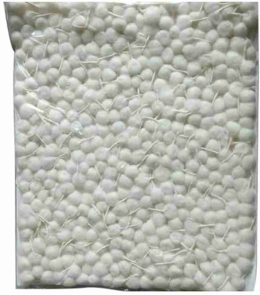 Organic Long Cotton Wicks For Pooja Diya Aarti Prayers 500 pieces (Diya  Batti)