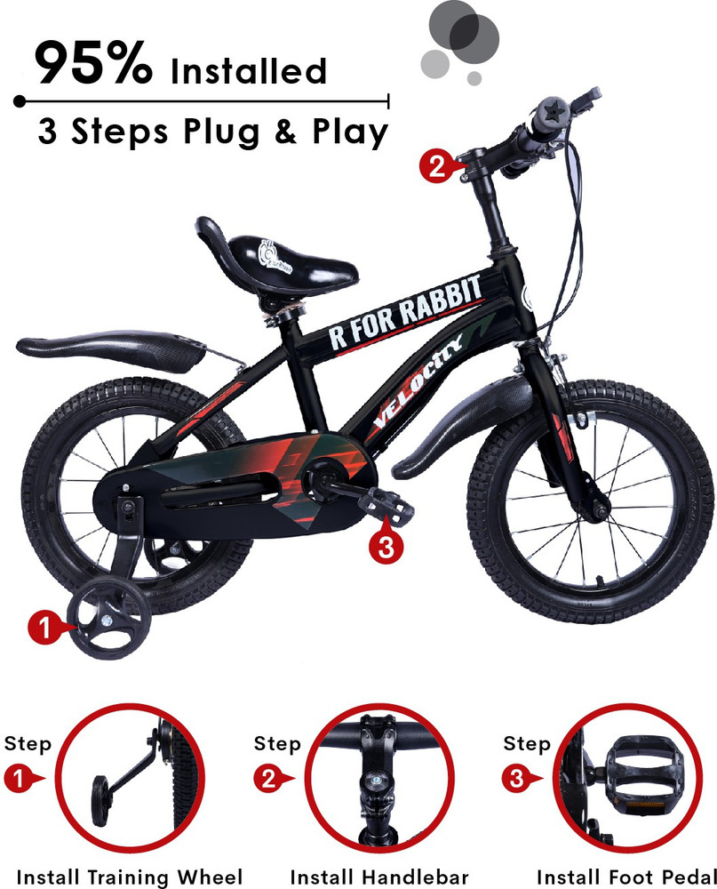 R for Rabbit Velocity bicycle 14 inch 14 T Road Cycle Price in India Buy R for Rabbit Velocity bicycle 14 inch 14 T Road Cycle online at Flipkart