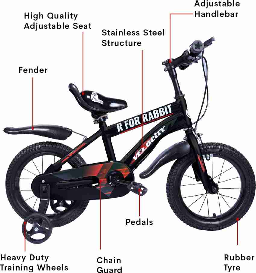 R for Rabbit Velocity bicycle 14 inch 14 T Road Cycle Price in