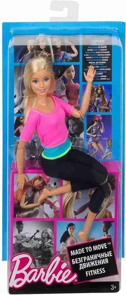 BARBIE DHL82 Made to Move Doll with Pink Top - DHL82 Made to Move Doll with  Pink Top . Buy Doll toys in India. shop for BARBIE products in India.