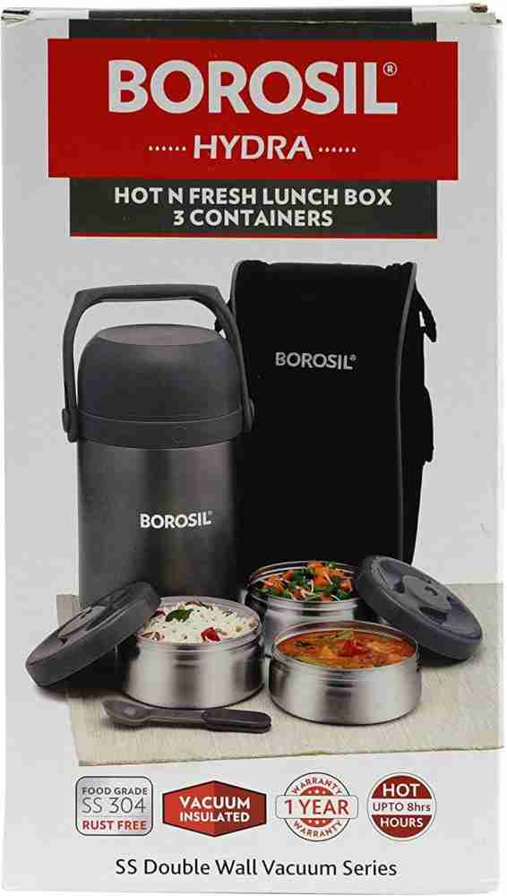 Borosil hydra hot & fresh store lunch box