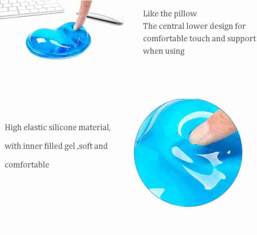 Silicone Gel Wrist Pad for Mouse Wrist Rest Support Cushion