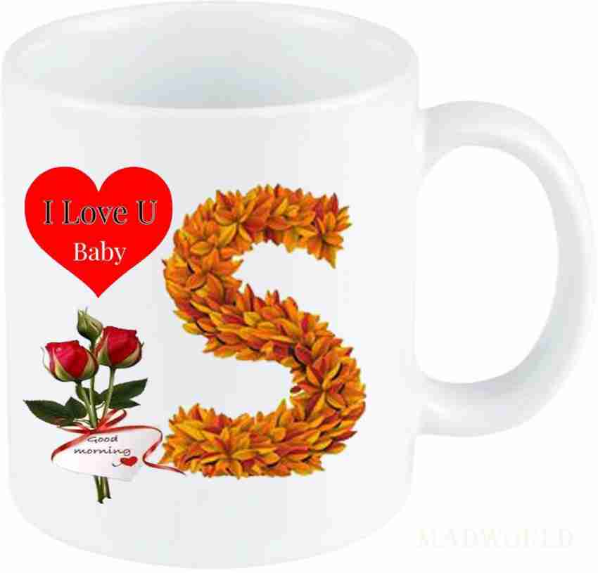 MadWorld I Love You Baby S Alphabet Couple Pattern 153 Quotes Printed  Ceramic White Coffee Best Gift Birthday Friends Girlfriend Ceramic Coffee  Mug Price in India - Buy MadWorld I Love You Baby S Alphabet Couple Pattern  153 Quotes Printed