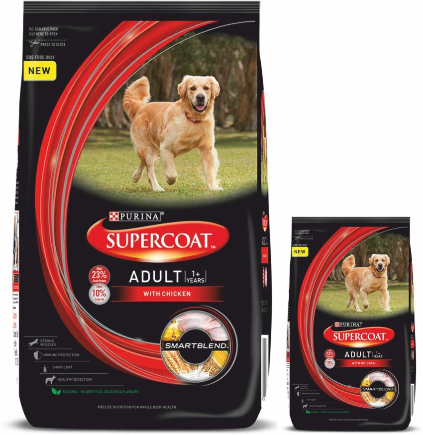 12kg supercoat dog sales food