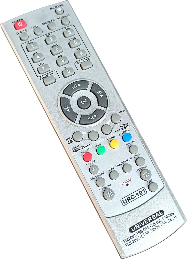 Original tv remote top control