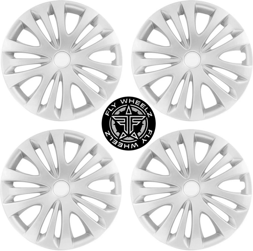 FLY WHEELZ Car Wheel Rim Cover Caps ERTIGA 15 inches Silver Press