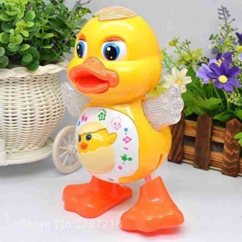 Dancing duck toy top