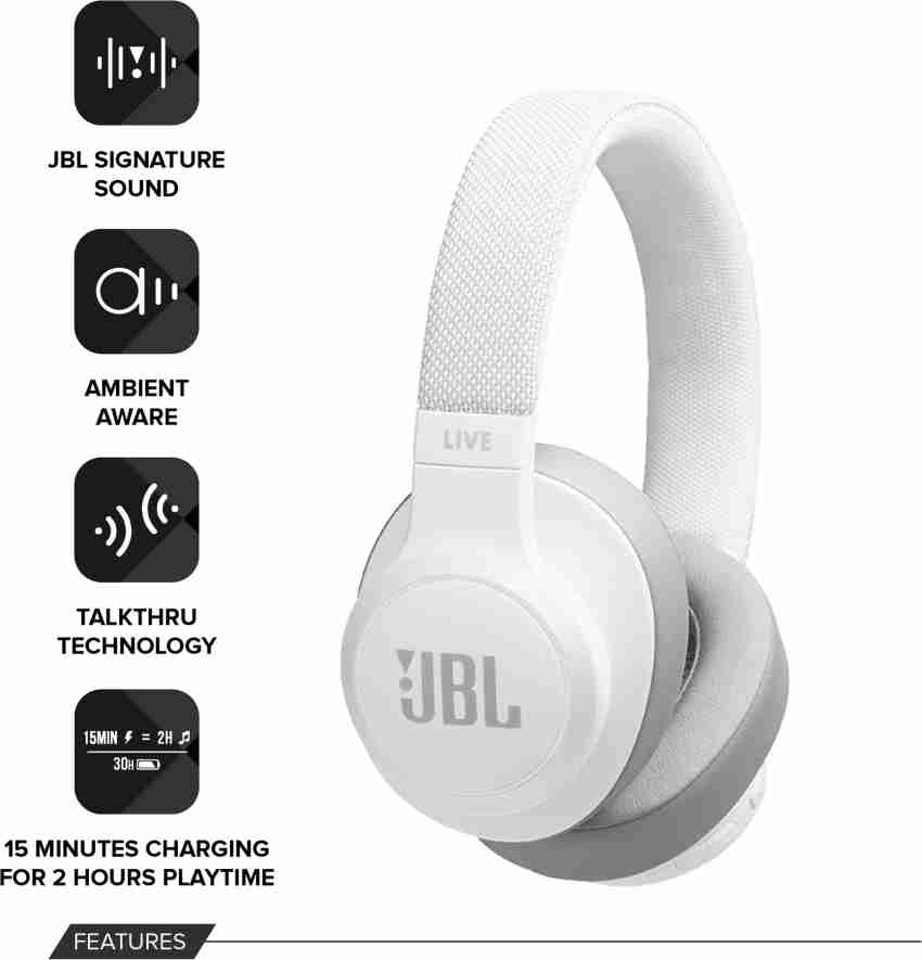 JBL Live 500BT Voice Enabled Bluetooth Headset