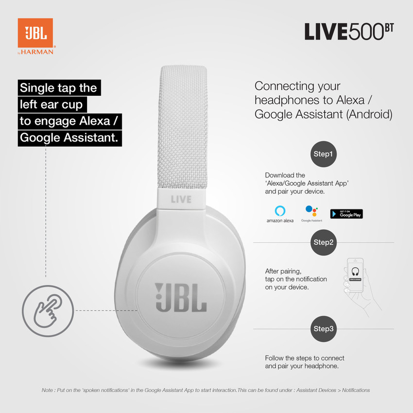 Jbl live 500bt pairing hot sale