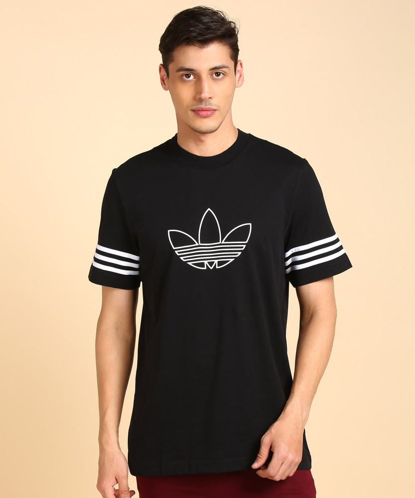 Adidas t shirt outline sales