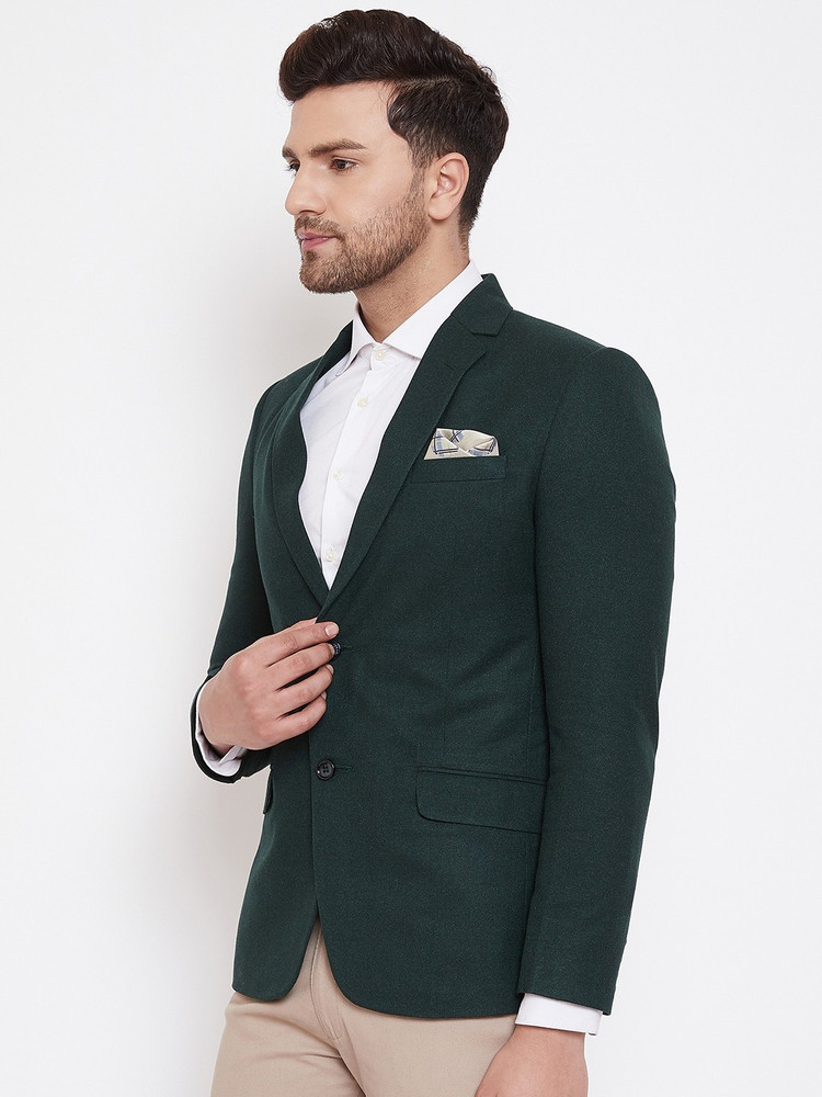 Mehndi top color blazer