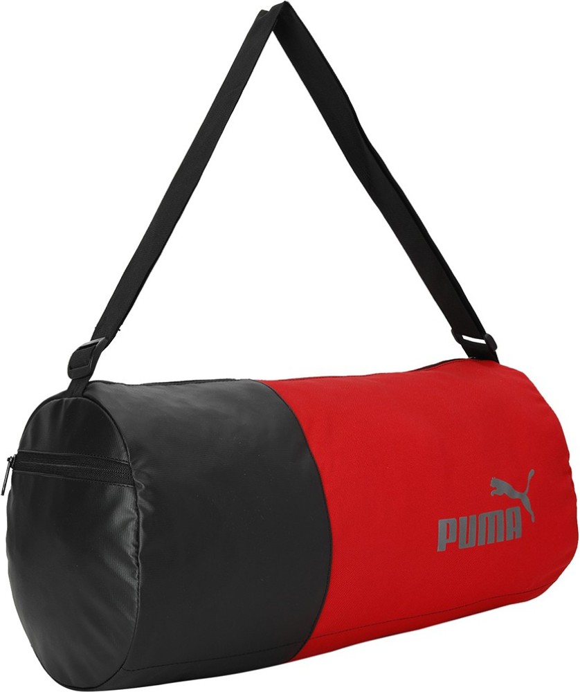 Puma gym bag black store and red price