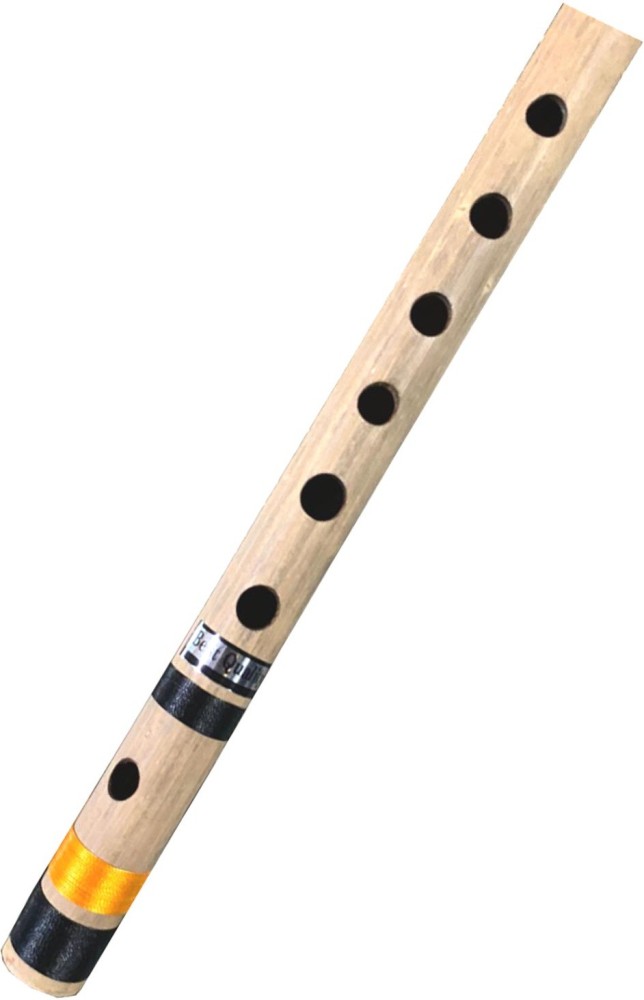 YaBuy Bamboo Flute Scale C Sharp Natural With Carry Bag 19 inches