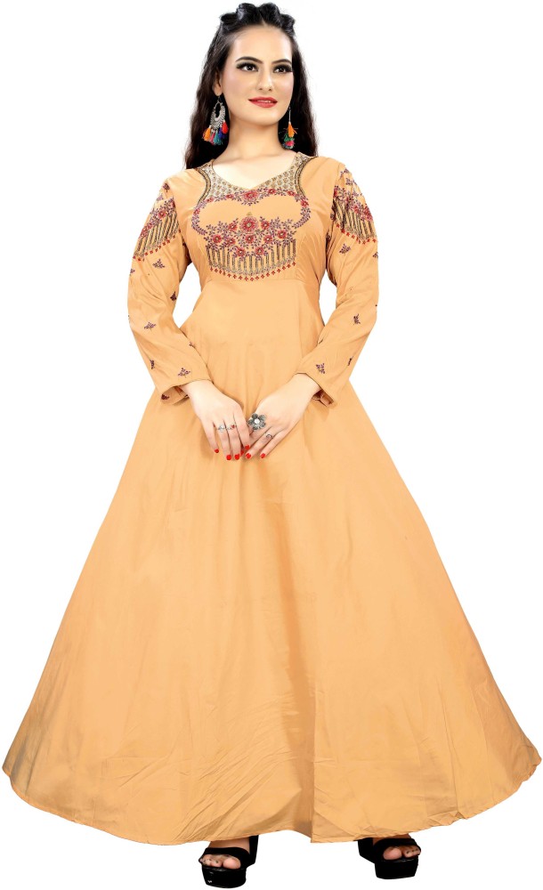 Designer gown in clearance flipkart