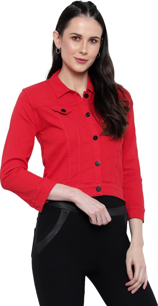 V Bazaar Retail 3 4th Sleeve Solid Women Jacket Buy V Bazaar