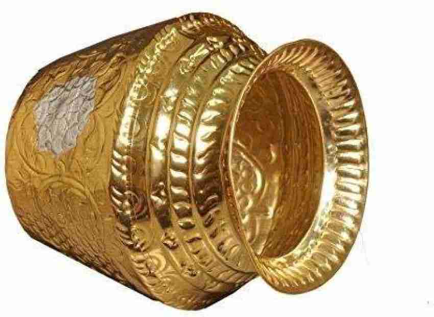 Brass Pot Gold Plated, Brass Water Pot