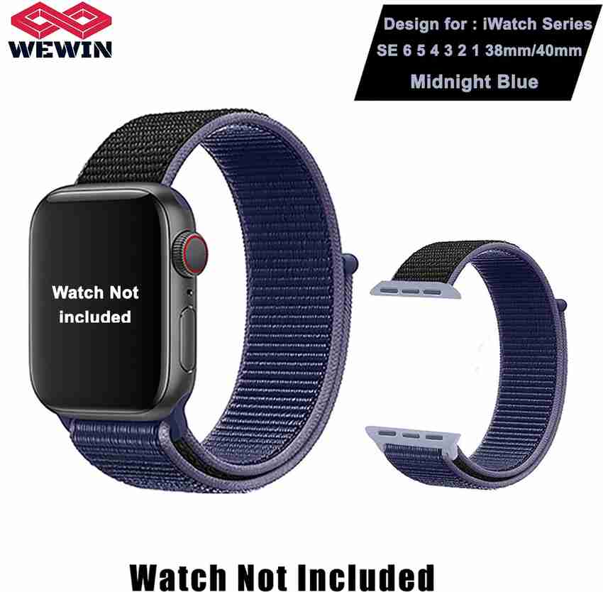 Woven nylon midnight blue hotsell