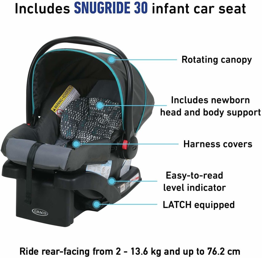 Graco snugride best sale 30 travel system