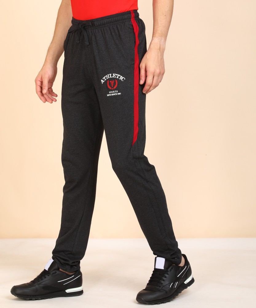 VAN HEUSEN Solid Men Grey Track Pants - Buy VAN HEUSEN Solid Men Grey Track  Pants Online at Best Prices in India