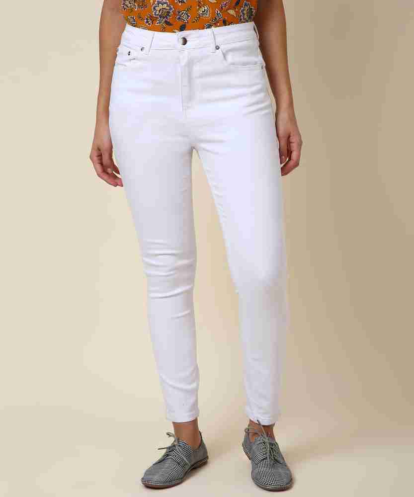 FOREVER 21 Skinny Women White Jeans Buy FOREVER 21 Skinny Women
