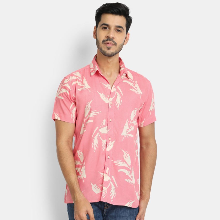 LITTLE MAN Men Floral Print Casual Pink Shirt Buy LITTLE MAN Men Floral Print Casual Pink Shirt Online at Best Prices in India Flipkart