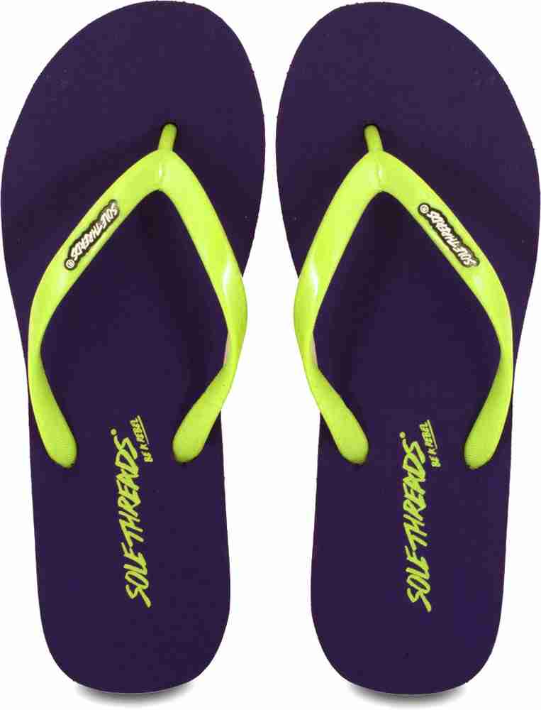 Sole Threads Women Slippers Buy PurpleLime Color Sole Threads Women Slippers Online at Best Price Shop Online for Footwears in India Flipkart