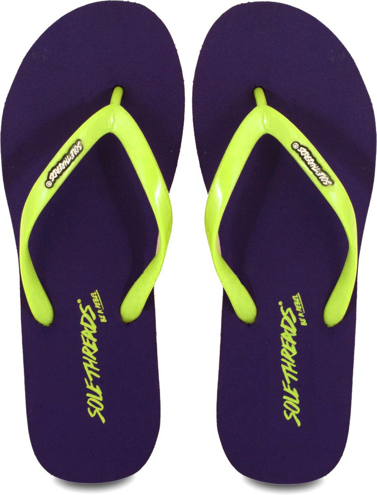 Sole Threads Women Slippers Buy PurpleLime Color Sole Threads Women Slippers Online at Best Price Shop Online for Footwears in India Flipkart