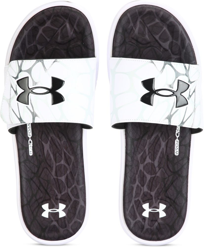 Under armor best sale foam slides