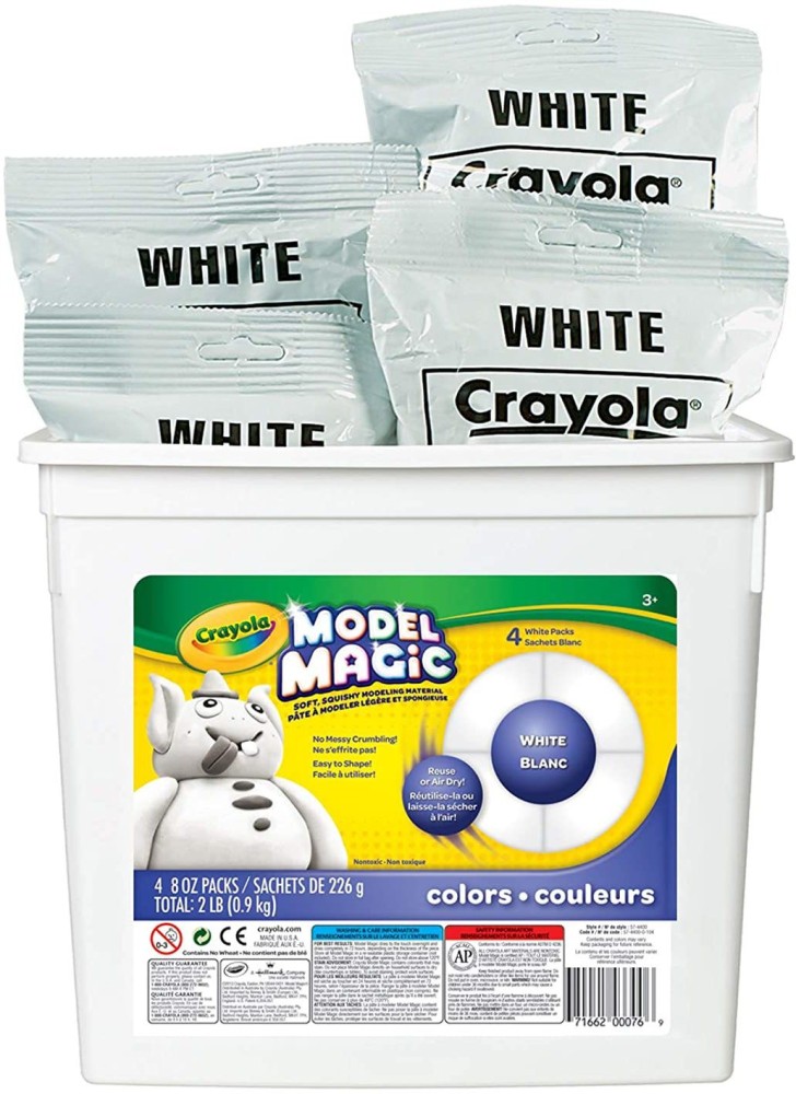 CRAYOLA Model Magic Modeling Clay-White Art Clay Price in India