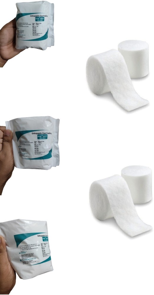 NIVISPLUS Cotton Roll Bandage 7.5cm x 4mtr [ 36 Rolls ] For