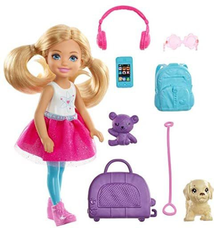 Mattel barbie travel doll and accessories online