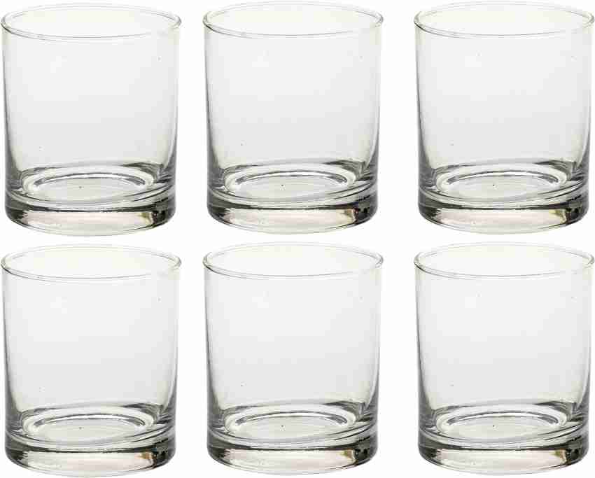 1st Time (Pack of 6) Multi Purpose Beverage Tumbler Drinking Glass Set For  Home & Bar Use ( Set Of 6) kk106 Glass Set Whisky Glass Price in India -  Buy 1st