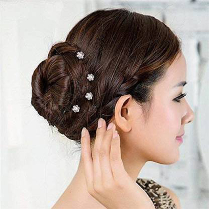 Hair pins with stones deals