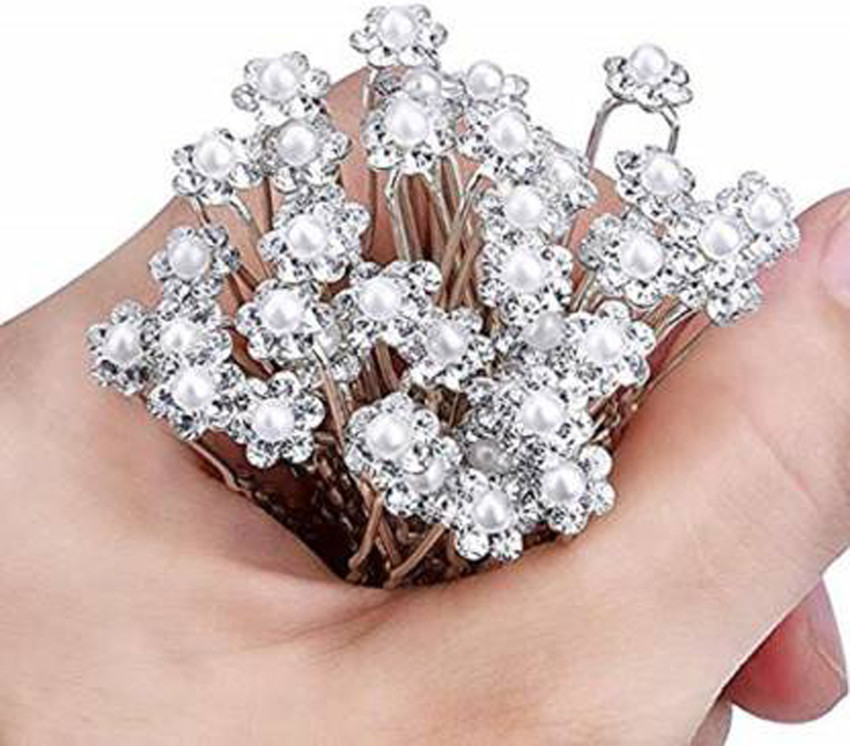 Hair pins store with stones
