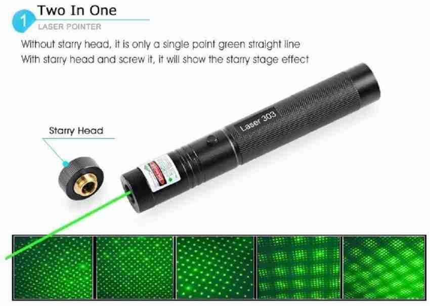 dimple Green Laser Pen (Black)